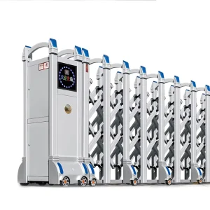 Electric Retractable Sliding Gate Stainless Steel and Aluminum for Villas, Hotels, and Industrial Use