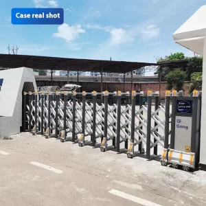Electric Retractable Stainless Steel Automatic Gate for Courtyards, Factories, Schools, and Government Units
