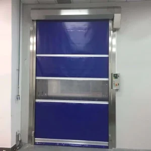 Electric Roller Shutter Door with Remote Control and Sensor-operated Automatic System