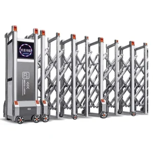 Electric Telescopic Folding Automatic Gate System for Business Access