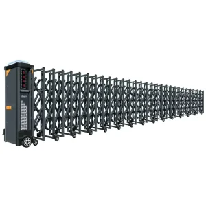 Electric Telescopic Retractable Sliding Gate Automatic Rodent-Proof Security Fence for Company