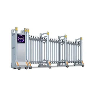 Electric Telescopic Suspension Gate with Automatic Remote Control for School and Company Entrances