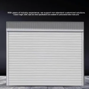 Electric Thermal-Insulated Aluminum Anti-Burglar Roller Shutter Garage Door with Custom RAL Color