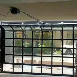 Electric Tube Grille Rolling Gate with Remote for Shop Front