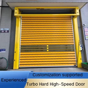 Electric Turbine Hard High-Speed Roller Shutter Door Anti-Theft Windproof Thermal-Insulated Automatic Induction Door