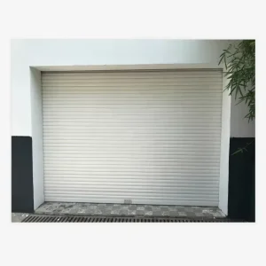 Electric Windproof Aluminum Rolling Shutter Patio Door