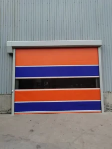 Electric and Manual Aluminum Rapid Roll Shutter Door for Outdoor Use