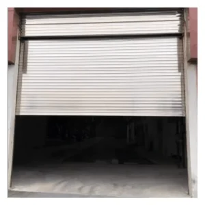 Electronic Security Grill Roller Shutter Door Anti-Theft Motorized and Manual Roll-Up