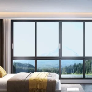 Energy-Saving CE-Certified Thermal-Break Double-Glazed Aluminum Sliding Window, Soundproof Heat-Insulated