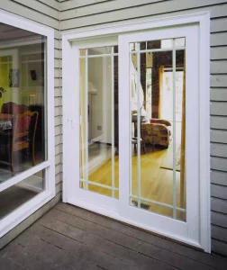 European PVC Sliding Doors for Balcony and Living Room Waterproof and Windproof for Villas Halls and Gardens