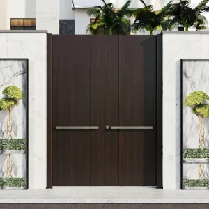 European-Style Corrosion-Resistant Aluminum Courtyard Gate for Villa Entrance