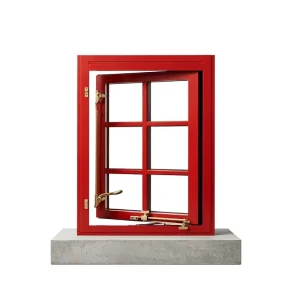 European Style Energy Efficient Thermal Break Aluminum Triple Glaze Passive House Windows