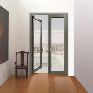 European Style Large View Glass Swing Entry Door