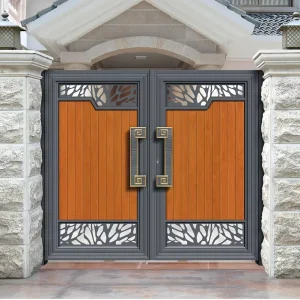 European-Style Villa Garden Gate for Private Yard Outdoor Courtyard Entry