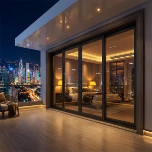 Exterior Balcony Glass Sliding Door