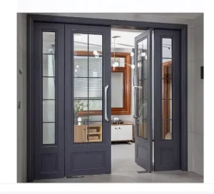 Exterior Sliding Glass Door Waterproof Aluminium Slim Frame