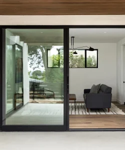 Exterior Slim Frame Balcony Sliding Door Interior Waterproof Double Glass Living Room Soundproof Aluminium Sliding Doors