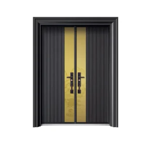 FM-25020 Custom Modern Waterproof Aluminum Alloy Villa Door