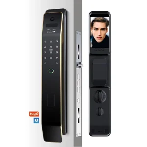 Face Recognition Smart Door Lock Memory Card 3D Face Recognition Door Lock