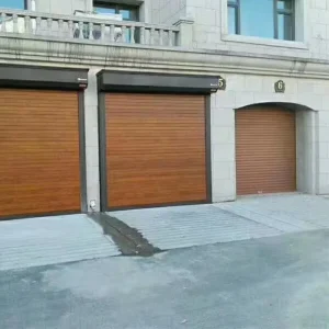 Factory Aluminum Roller Shutter Garage Door for Villas