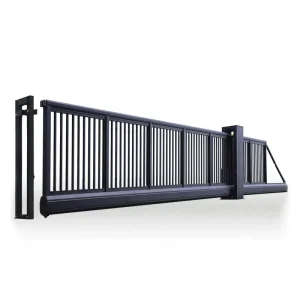 Factory Aluminum Telescopic Cantilever Sliding Gate