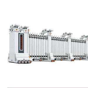 Factory Automatic Folding Sliding Retractable Barrier Gate for Commercial Campus Security