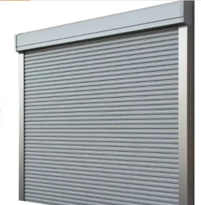 Factory Custom Windproof Manual Steel Rolling Door for Courtyards