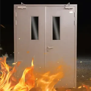 Factory Customized Fireproof and Explosion-proof Doors for Hotels Schools Shopping Malls Steel Airtight Doors