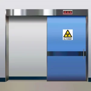 Factory Customized Hospital Lead Door with Lead Glass Window for X-ray Shielding