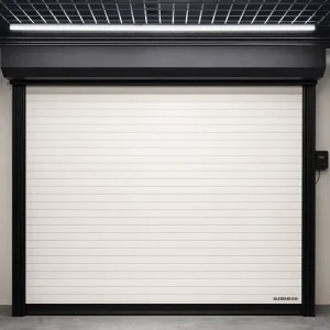 Factory Direct Aluminum Commercial Automatic Electric Roller Shutter Door for Shops and Garages, R8095