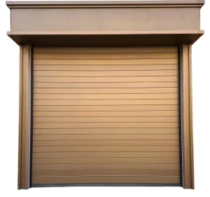 Factory Direct Automatic Heavy-Duty Exterior Rolling Garage Door with Integral Frame and High-Security Locking System
