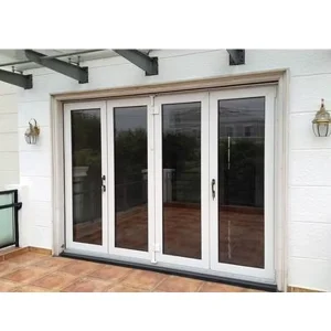 Factory Direct Commercial PVC UPVC Exterior Casement French Door, Vinyl Residential Swing Patio Door