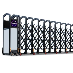 Factory Direct Custom Stainless Steel Electric Retractable Folding Driveway Gate