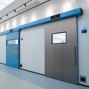 Factory Direct DQM-165 Electric Hermetic Sliding Door, Aluminum Alloy, for Laboratories and Hospitals