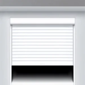 Factory Direct Electric Custom Windproof Roller Shutter Garage Door