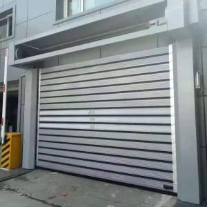 Factory Direct Heavy-Duty Wind-Resistant Automatic Steel Slat Security Metal Rolling Shutter Door