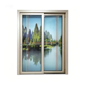 Factory Direct Modern Customized Aluminum Glass Bathroom Door