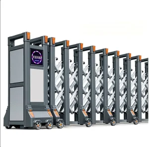Factory Direct Modern Electric Retractable Telescopic Anti-Theft Security Gate for School and Home