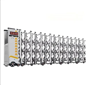 Factory Direct Modern Foldable Semi-Closed Intelligent Automatic Retractable Gate Panels