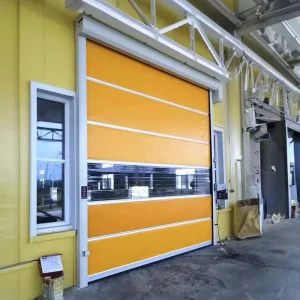 Factory Direct Radar-Sensing Industrial Dustproof Warehouse Dock PVC High-Speed Shutter Door