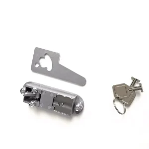 Factory Direct Sales Durable Door Window Hinges 2 Keys ANSI Grade 1 Zinc Alloy Gray Chrome Plating ISO9001 Certified 60mm Backset