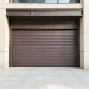 Factory Electric Aluminium Alloy Garage Roller Shutter Door, Silent Insulated Anti-Theft Villa Rolling Gate