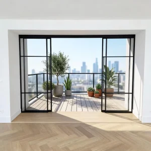 Factory Energy-Saving Balcony Glass Sliding Door