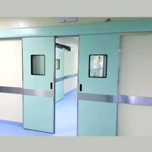 Factory Hospital Operating Room Hermetic Automatic Cleanroom Door with Electrostatic Coating