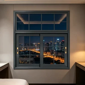 Factory Price Aluminum Sliding Window Thermal Break Double Glazed Energy Saving for Apartment