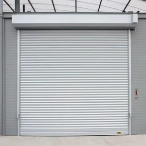 Factory Security Aluminum Roll-Up Garage Door for Hotel or Supermarket, Custom Size