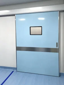 Factory Stainless Steel Fireproof Sliding Doors for Hospital Use Airtight