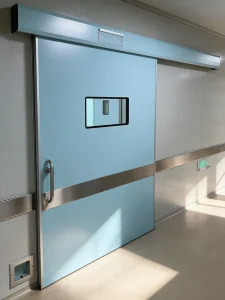 Factory Steel Fireproof Sliding Airtight Hospital Door