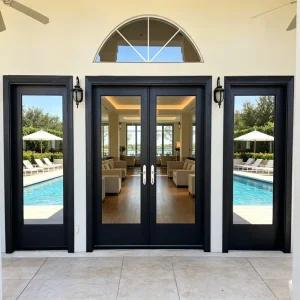 Factory Supply Finished Aluminum Door for Holiday Cottages