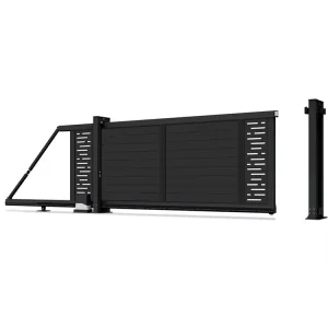 Factory Supply Intelligent Floating Automatic Sliding Door Light Suspension Gate for Industry